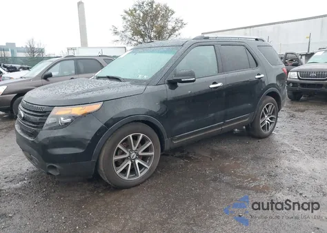 2013 Ford Explorer Limited z USA, uszkodzony, nr VIN 1FM5K7F86DGC07748